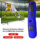 Anti-Slip Case Smart TV Remote Control Cover for LG MR21GA/MR21GC (Blue)