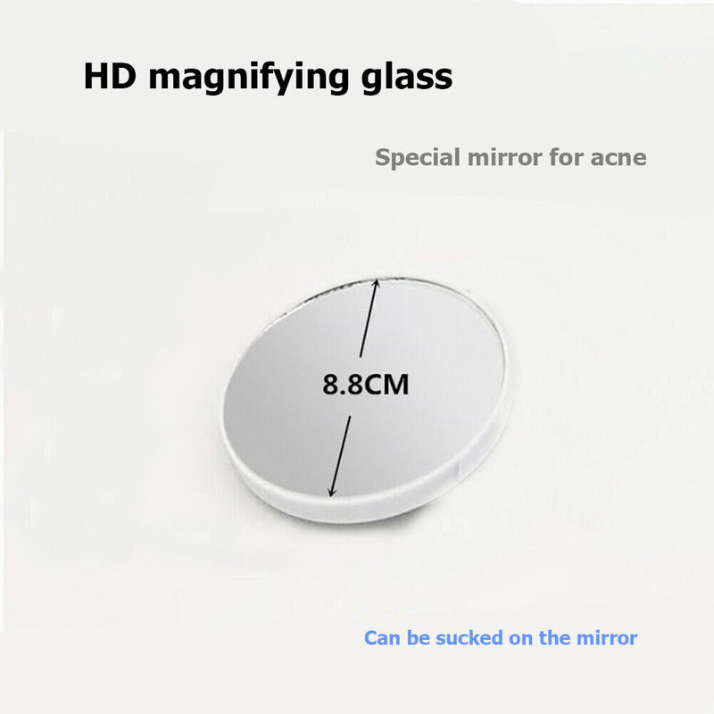 5X Magnification Vanity Magnifying Sucker Makeup Mirror Beauty Cosmetics Mirror