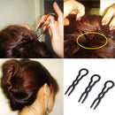 Simple Hair Accessories Hair Fork Hair Stick U Shape Hair Clip Hairpin Plastic
