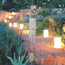 Pendant Garden Decor Hanging Decorations Solid Wood Wind Chime Aluminum Tubes