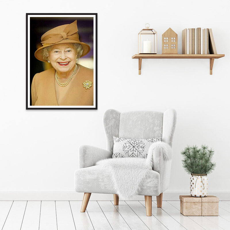 The Queen of England 5D DIY Diamond Painting Kits Full Square Drill Wall Decor