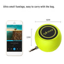A5 Mini Speaker 3.5mm Stereo Audio Player for Phone Notebook (Green) Newly