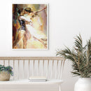 Dancing Couple Oil Paint By Numbers Wall Art Posters Picture Craft Home Decor