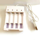 Generic 4 Slot Battery Chargers AA/AAA Rechargeable Ni-MH Batteries Hot V8H0
