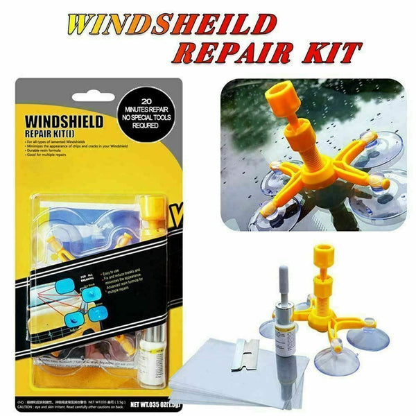 DIY Auto Glass Windscreen Repair Kit Crack Chip Windshield Window Screen