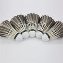Household Durable Training Pro Ball Badminton Shuttlecock Goose Feather Black