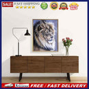 5D DIY Diamond Painting Kits Lion Full Round Diamond Picture Wall Decoration