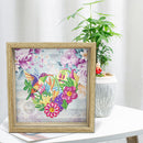 Wooden Diamond Painting Piggy Bank DIY Coin Saving Box Xmas Gifts (CQG08)