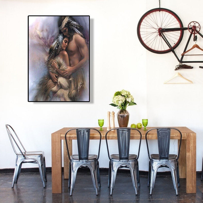 5D DIY Diamond Painting Full Drill Cross Stitch Couple Mosaic Picture Handicraft