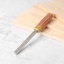Guitar Fret Crowning File Wooden Handle Polished Repair Luthier Tool (A) Newly