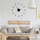 Minimalism Silent Movement Large Decorative Wall Clock DIY Modern Acrylic Clock