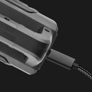 Powerful LED Solar Searchlight Portable Outdoor Camping Strong Flashlights