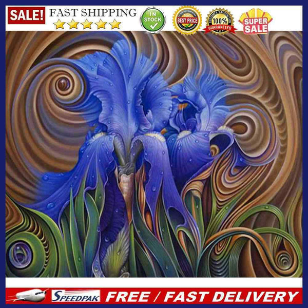 5D Diamond Painting DIY Abstract Flower Full Round Drill Home Decoration Gift