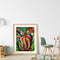 5D Diamond Painting Man and Chicken Full Round Diamond Rhinestone Set