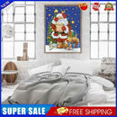 #A Santa Claus 5D DIY Diamond Painting Kits Full Round Drill Wall Rhinestone Dec