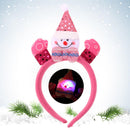 Cartoon Christmas Headband Hair Band Performance Accessories (Snowman)