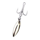 Rotating Sequin Lure Metal Barbed Fishing 3-Hook Freshwater Freshwater Fish H