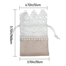 Bag Lace Drawstring Bunch Pocket Drawstring Pouch Candy Pouches Lace Cloth Bag