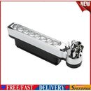 1 Pair LED Wind Powered Car DRL Front Grille Daytime Running Lights (White)