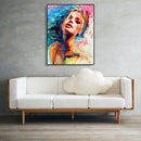 Painting By Numbers Kit DIY Women Canvas Oil Art Wall Picture Home Decor