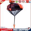 Hand Throw Soldier Parachute Outdoor Game Kids Educational Toys (Orange)