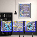 Diamond Painting English Letter Partial Special Drill Picture of Rhinestone Kit