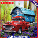 DIY Diamond Painting Kits Full Square Drill Forest Red Car Home Decoration Gifts