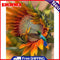 Hummingbird Sunflower Oil Canvas Picture DIY Hand Painted Paint By Numbers Kit