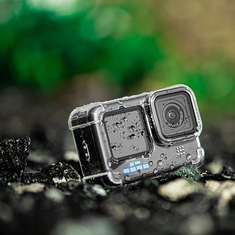 Armor Transparent Case Cover Silicone TPU Protective For GoPro Hero 10/9 Black