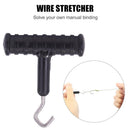 3pcs Fishing Knot Puller Hook Carp Rig Making Tool Fishing Tackle (Black) Newly