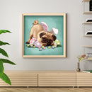 Diamond Painting Kit dog Full Round Rhinestone Wall Picture.
