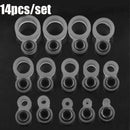 Fishing Line Guide Fishing Rod Wire Ring Tip Repair Kit Eye Ceramic Ring