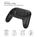 2pcs Protection Hand Grip Cover Controller Grips for NS Switch Pro (Black)