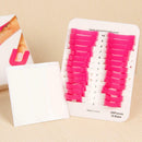 26pcs Tips Manicure Case Cover Stencil Tool Shield Protector Nail Polish Mold