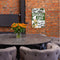 Home Weatherproof Retro Chic Italian Hot Cocoa Sign Iron Painting Wall Drawing