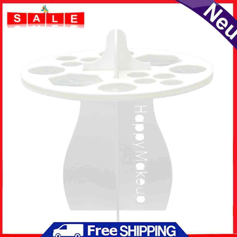 Multifunction Stand Display Cosmetic Clean Tool Wash Makeup Brush Holder Rack