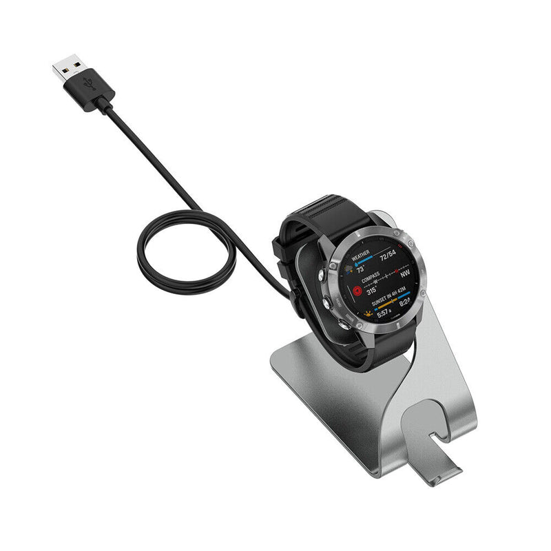 1.5m USB Cable Smart Watch Charger Dock for Garmin Fenix 7 / Fenix 7S / Fen