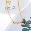 Personalized design Jewelry Wine Bottle Cup Necklace Pendant clavicle chain