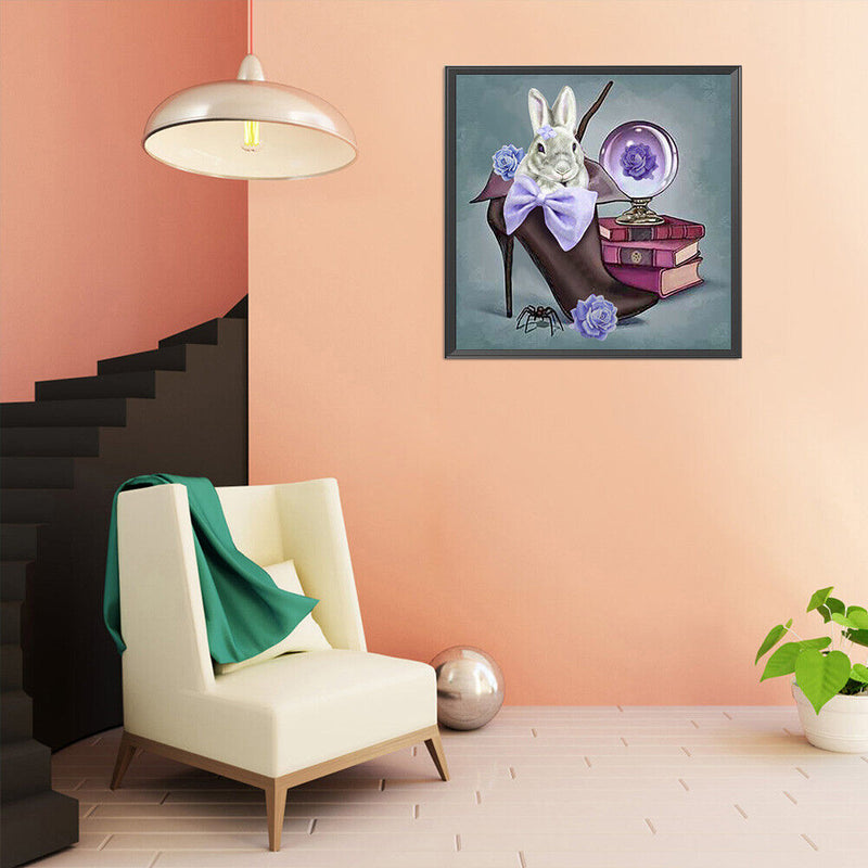 Diamond Painting 5D DIY Rabbit Full Round Drill Rhinestone Picture Newly