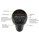 Dual USB Charger Handsfree Display Aux Audio MP3 Player U1A4