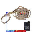 Camping Campsite Storage Strap Hanging Rope Lanyard Hanger (5m Khaki)