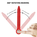 Woodworking Drawing Compass Circular Gauges Scribe Measurement Tool (Red) Newly