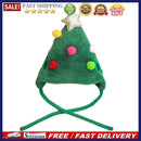 Christmas Warm Dog Winter Decorative Pet Scarf Hat Collar Bib Dress up Costume