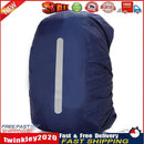 Reflective Waterproof Bag Rain Cover Outdoor Safety Covers (Dark Blue 60L) Newly