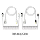 Mechanical Keyboard Aviator Cable Aviation Connector Coiled Type-C USB Wire Kit