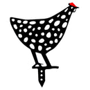 Acrylic Hollow Chicken Ornaments Backyard Lawn Stakes Yard Art Decor (D) Newly