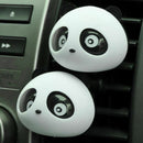 2x Car Perfume Air Freshener Auto Accessories Creative Panda Styling A5X2