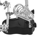 Welding Magnifying Glass with LED Light Loupe Hand Soldering Stand Station Newly