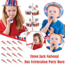 Queen's Platinum Jubilee Party Dekoration Union Jack Horns 2022.
