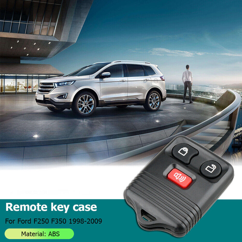 3 Button Remote Car Key Fob Case Replacement Shell for Ford Ranger F150 F250